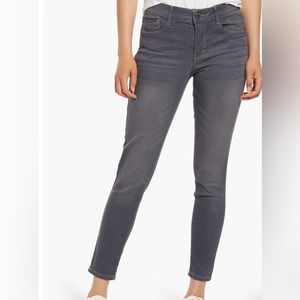 Gray Wit & Wisdom 'Ab'Solution Mid Rise Ankle Skinny Jeans in 8P